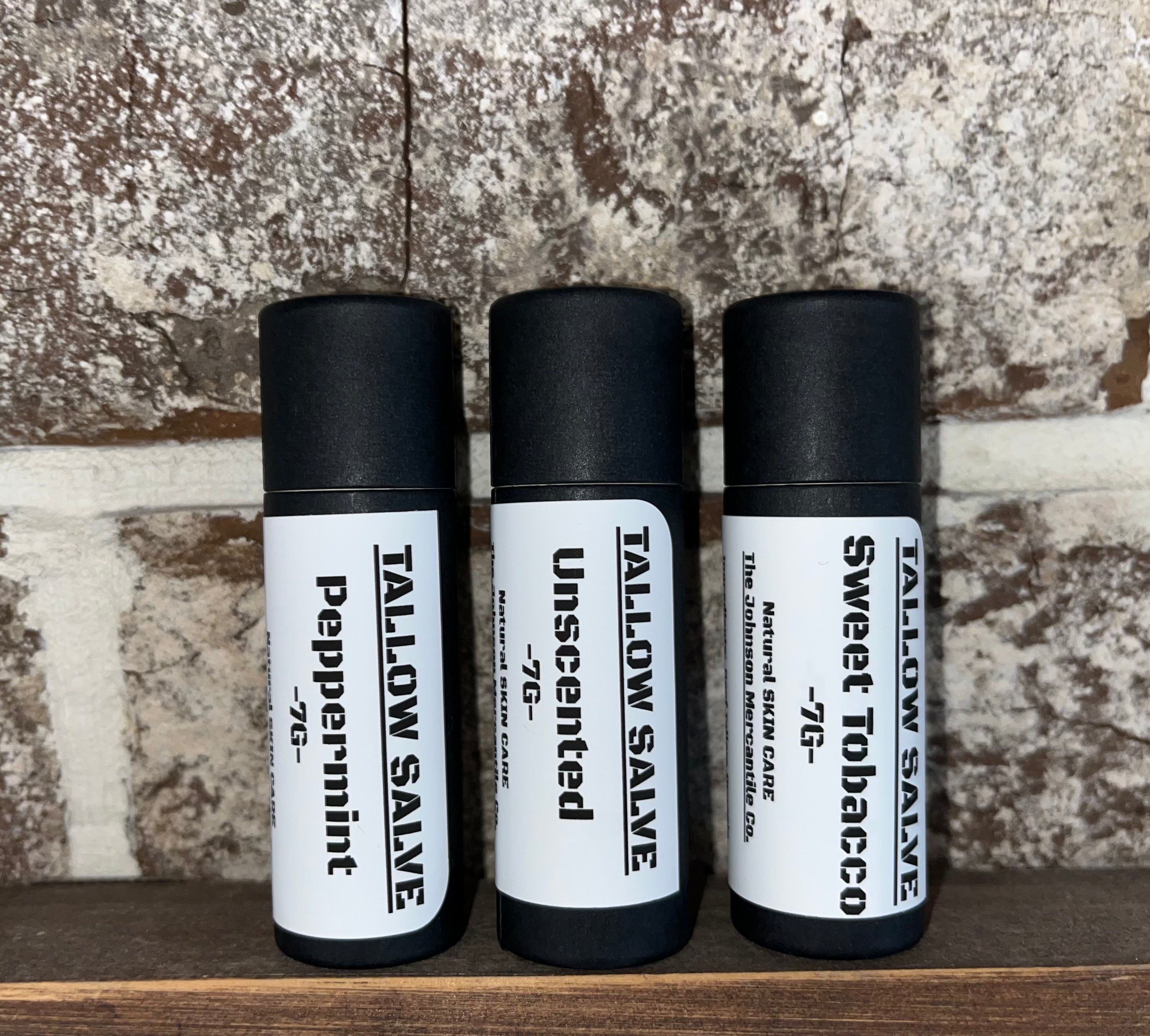 Tallow Salve Kraft Paper Tube 7grams