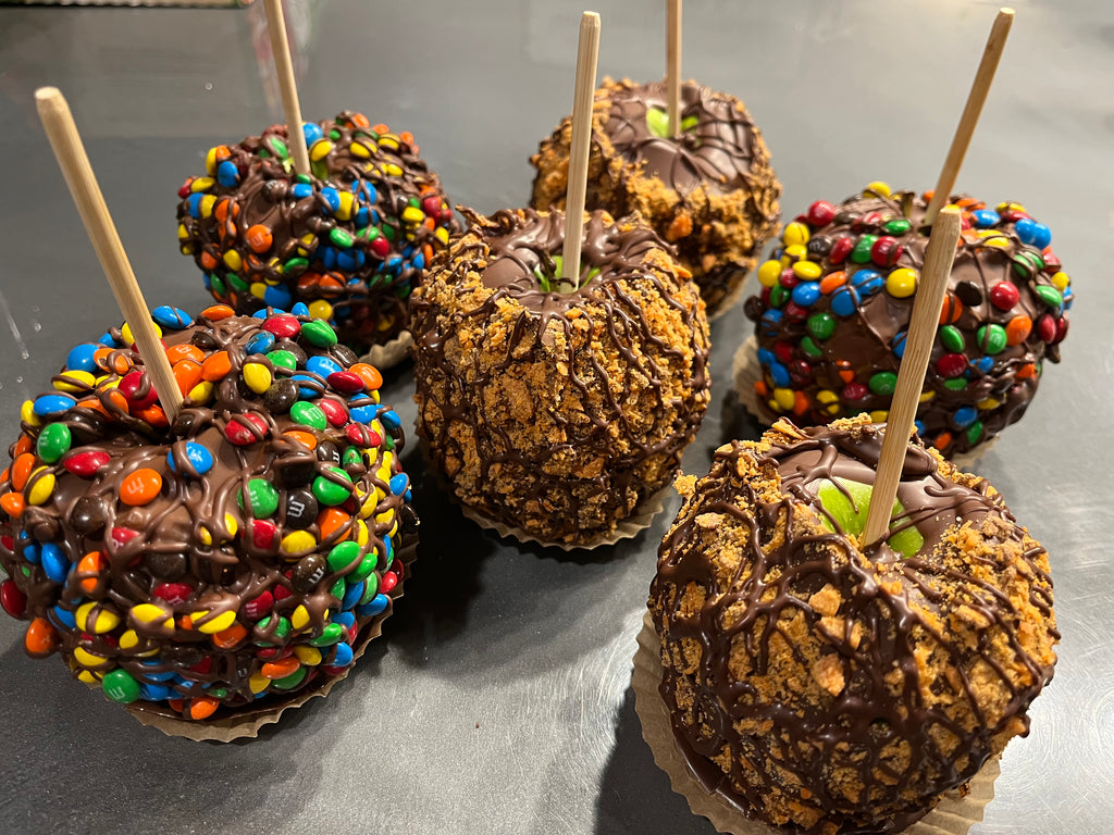 Chocolate Apples with Candy- Non Shipping Item Only